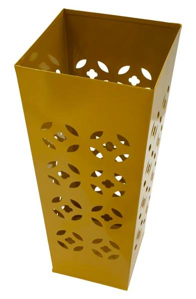 Porte-parapluies Fit Jaune - Métal - 20 x 48 x 20 cm