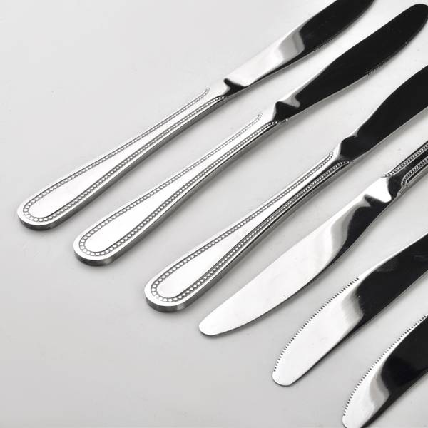Messer CHAMOMILE 6-tlg. Silber - Edelstahl - 2 x 2 x 2 cm