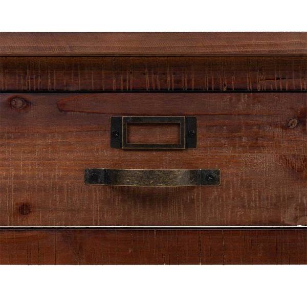 Couchtisch Beget Braun - Holzwerkstoff - 120 x 48 x 66 cm
