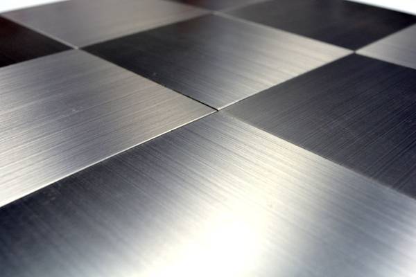 Mosaikfliesen 200-22M100 Selbstklebend Metall - 31 x 31 x 31 cm