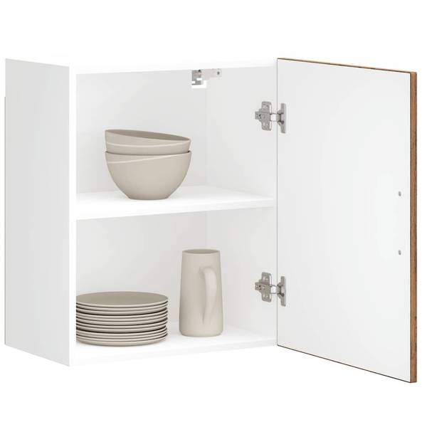 Küchen-Hängeschränke 2er Set XT4605 Braun - Holzwerkstoff - 31 x 60 x 50 cm