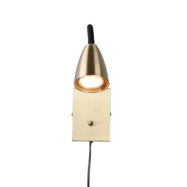 Wandleuchte WANDA Schwarz - Gold