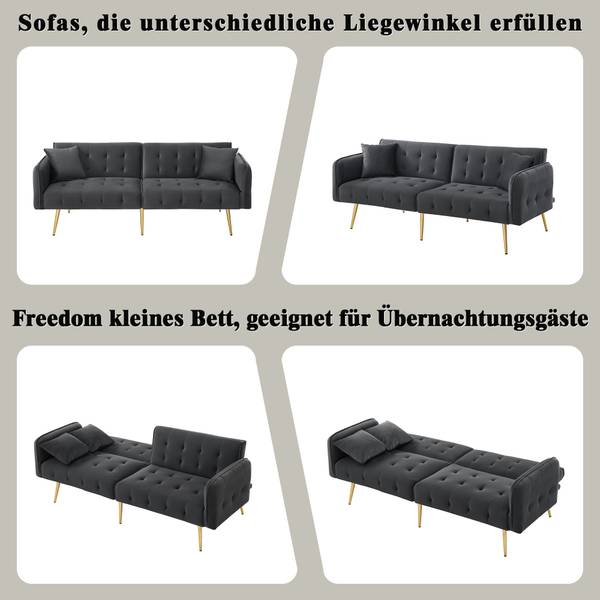 Sofabett Oneiros Ⅲ Grau