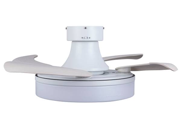 Deckenventilator Orbit Cremeweiß - Weiß