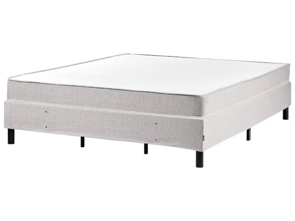 Bett COUNTESS 3-tlg Braun - Grau - Textil - 181 x 53 x 201 cm