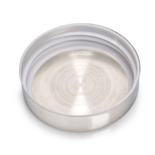 Vorratsglas, 900ml, Edelstahl, silber Silber - Glas - 11 x 18 x 11 cm