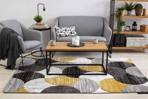 Teppich P13732 Gold - Polypropylen - 80 x 1 x 150 cm