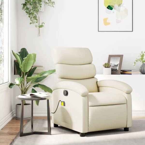 Massagesessel 3032446-2 Creme - Weiß