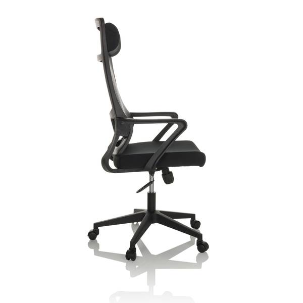 Bürostuhl NEKEO Schwarz - Polyester - 69 x 132 x 69 cm
