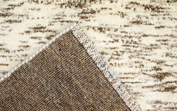 Kurzflorteppich Naturals Beige - Wolle - 141 x 2 x 207 cm