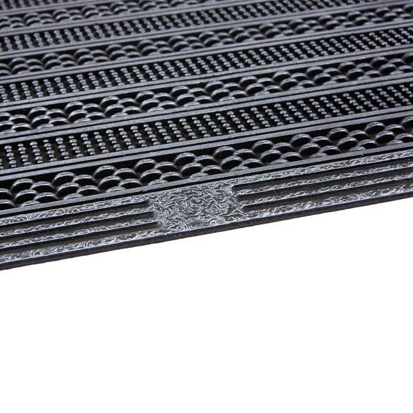 Schmutzfangmatte Indoor und Outdoor Silber - 45 x 75 cm