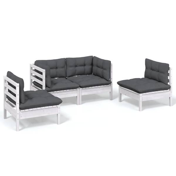 Garten-Lounge-Set 3012406 (4-teilig) 63 x 62 cm