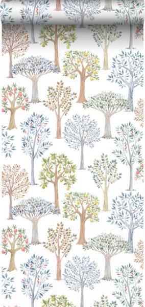 Tapete 641112 Blau