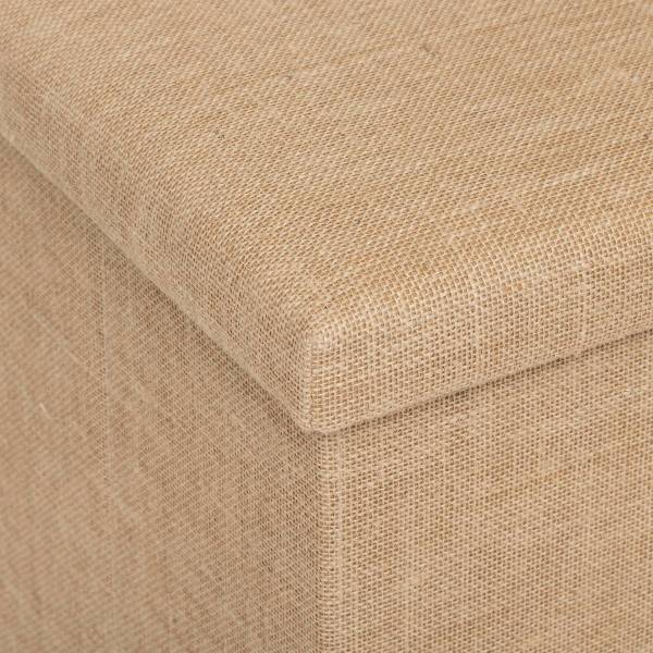 Aufbewahrungshocker MIX N MODUL Beige - Holzwerkstoff - 76 x 38 x 38 cm