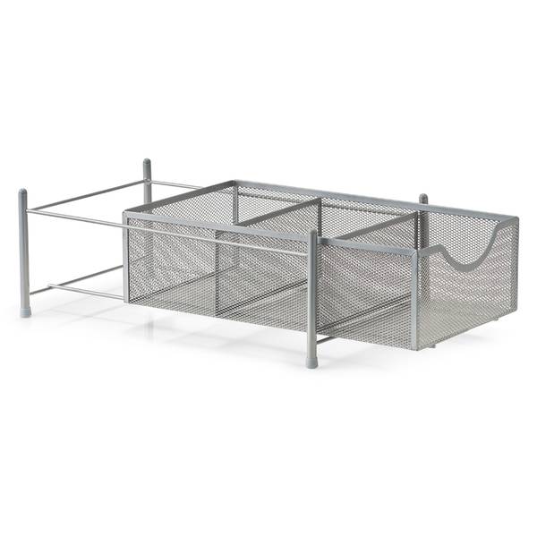 Universal-Organizer, Mesh, silber Silber - Metall - 40 x 15 x 25 cm