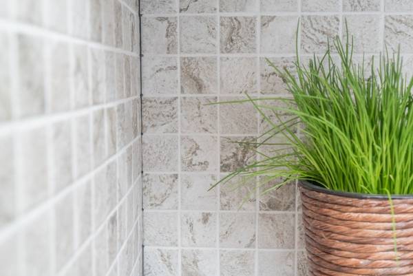 Mosaikfliesen HWA 4LG Grau - Keramik - 30 x 30 x 30 cm