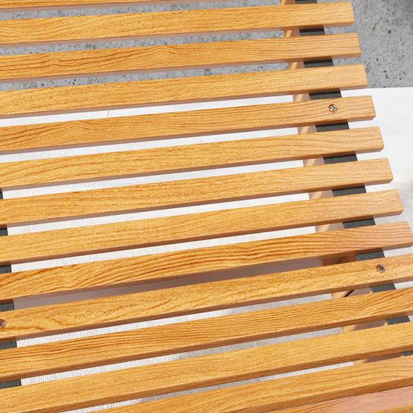 Schaukelstuhl 84G-210V01TK Braun - Massivholz - 60 x 60 x 130 cm