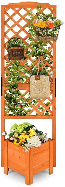 Blumenkasten mit Rankgitter kaufen | home24