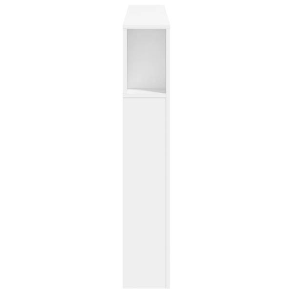 LED Kopfteil 3033086 Weiß - Breite: 140 cm