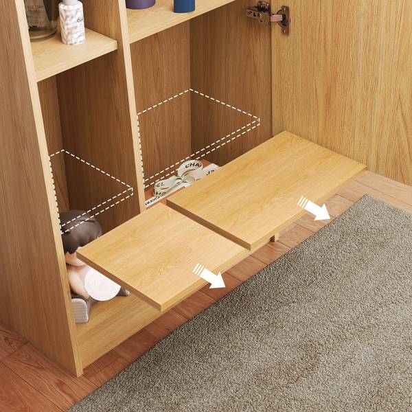 Highboards ElementalEsia Braun - Holzwerkstoff - 60 x 165 x 28 cm