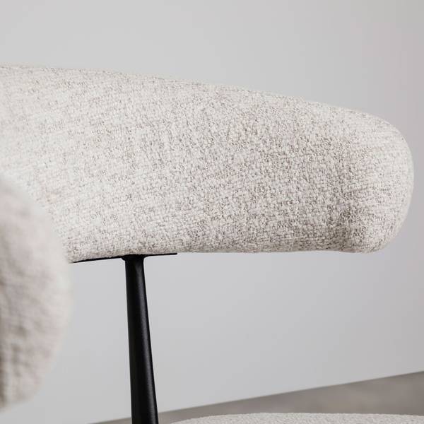 Loungesessel MANAO Beige - Polyester - 62 x 68 x 68 cm
