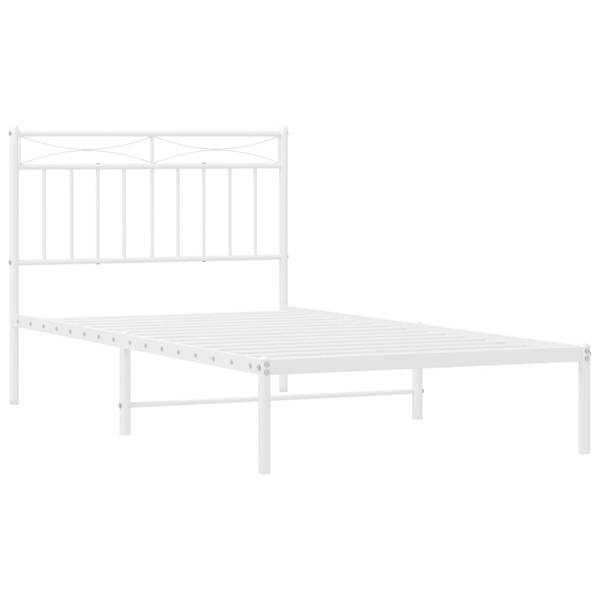 Bettgestell 3032643-1 Weiß - 105 x 196 cm