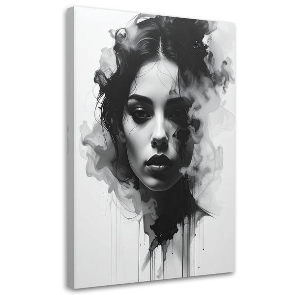 Wandbild Frau 30 x 45 cm