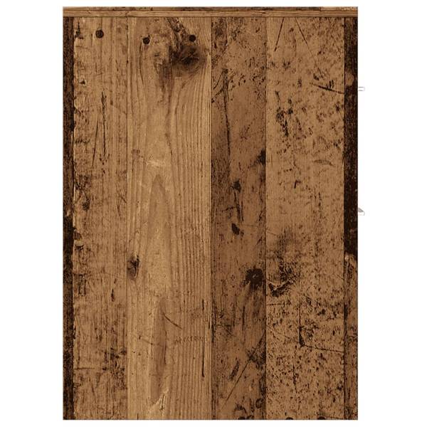 Smalle Badkamerkast 3043025 bruin - plaatmateriaal op houtbasis - 22 x 61 x 44 cm