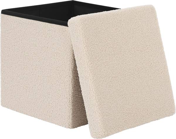 Sitzhocker Eugenia Beige