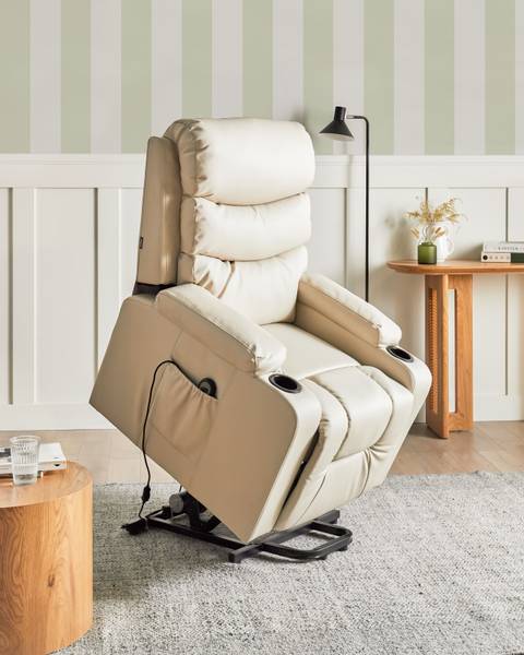 Fauteuil de relaxation ETER Beige