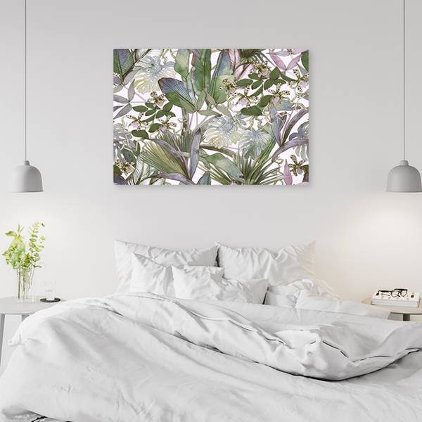 Canvas schilderij Planten 60 x 40 cm