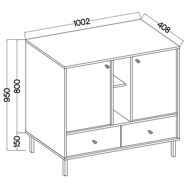 Sideboard OKTIO Beige