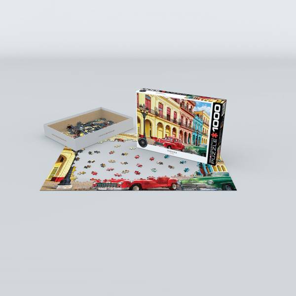 Puzzle La Havana Kuba Papier - 26 x 6 x 36 cm