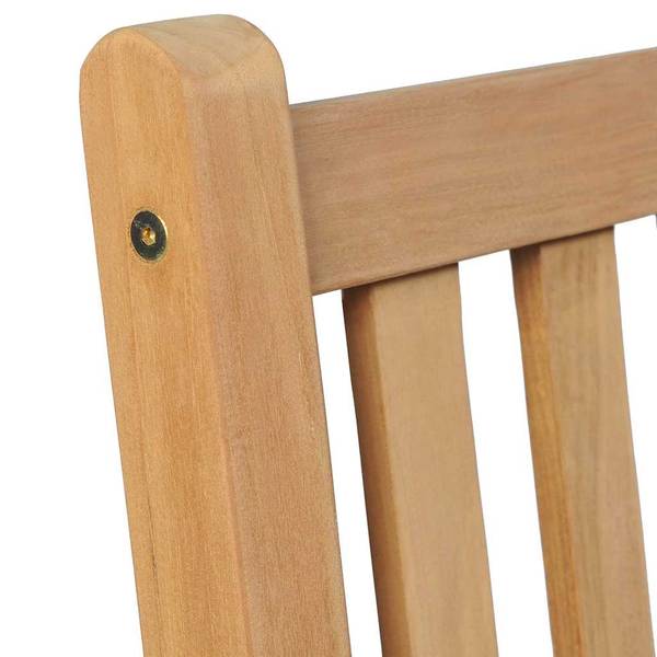 Garten-Essgruppe  3059932 (7-teilig) Braun - Teakholz - 80 x 77 x 140 cm
