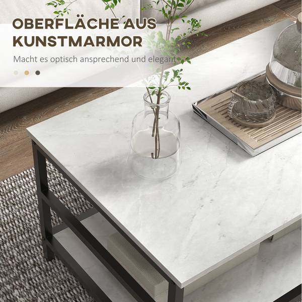 Beistelltisch 2er Set 839-766V00WT Weiß