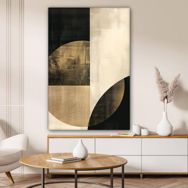 CANVAS SCHILDERIJ Modern 80 x 120 cm