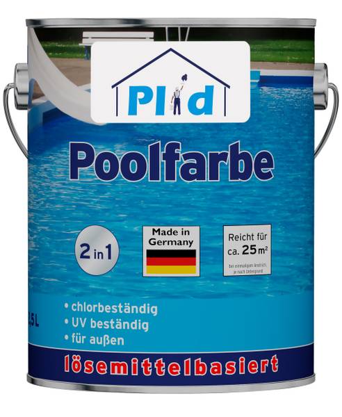 Poolfarbe 800108 Blau - Kunstharz - 20 x 20 x 22 cm
