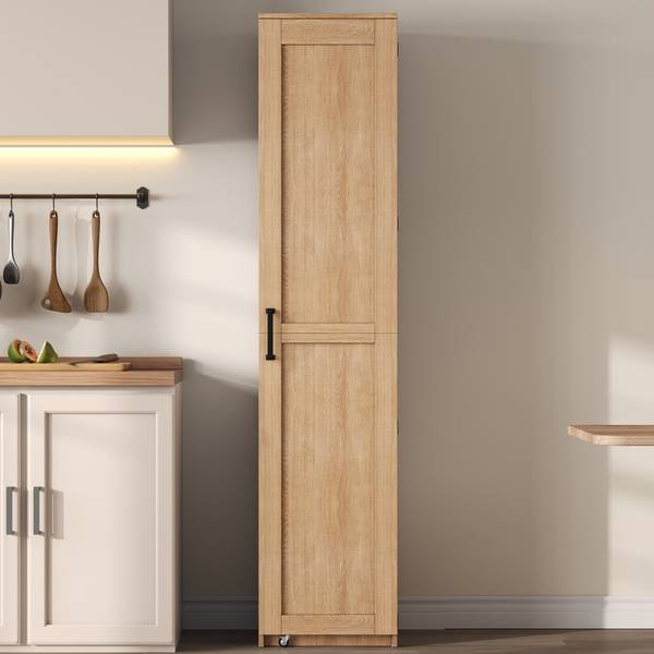 Küchenschrank CHAN285 Ⅵ Braun - Holzwerkstoff - 40 x 183 x 40 cm