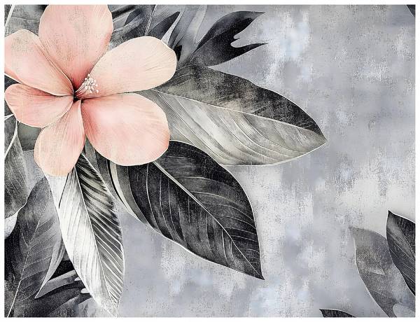 Fotobehang Vintage bloemen 250 x 175 cm