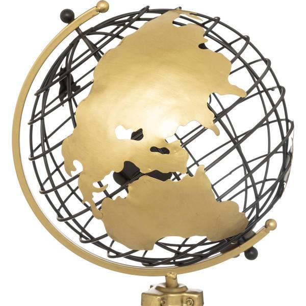 Globus RAMON Schwarz - Metall - 27 x 70 x 30 cm