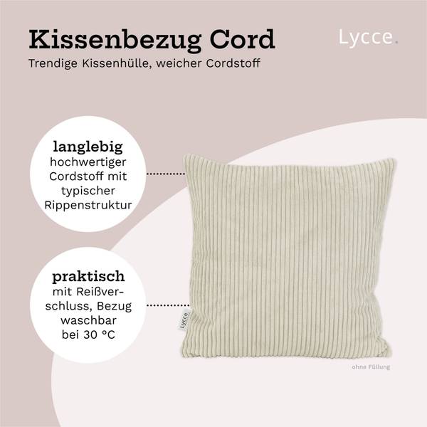Kissenbezüge Sofia 2er Set Beige
