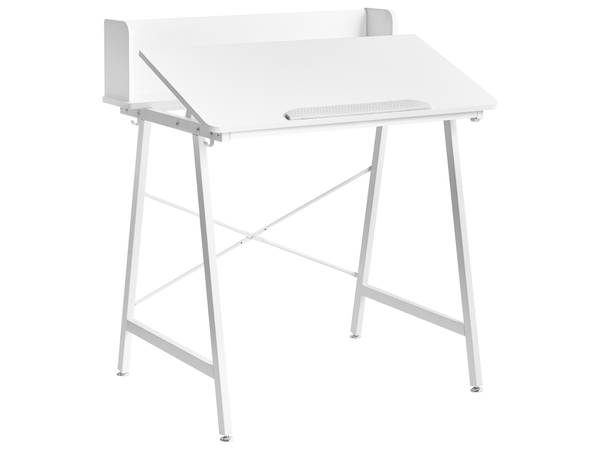 Schreibtisch ALAND Weiß - Holzwerkstoff - 80 x 94 x 62 cm