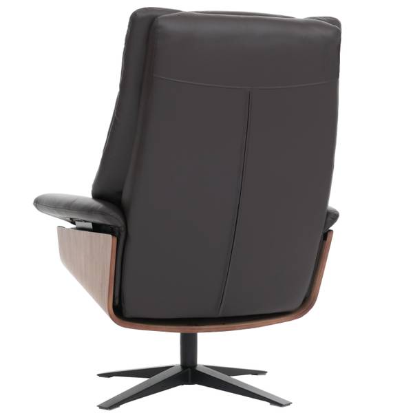 Relaxsessel + Hocker N57 Braun