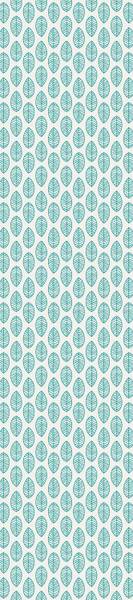 Außenrollo Folia Regula Türkis - Textil - 40 x 180 x 1 cm
