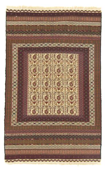 Orientteppich Oriental Beige - Wolle - 123 x 1 x 196 cm