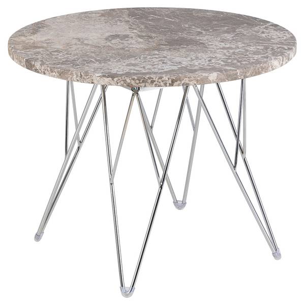 Salontafel Prunus bruin - deels massief hout - 55 x 42 x 55 cm