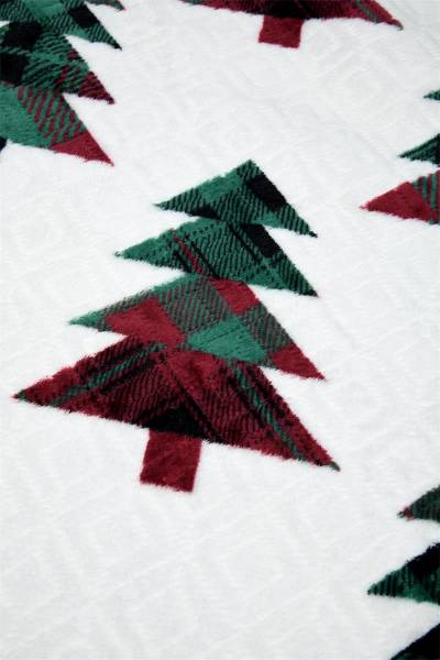 Weihnachtsdecke KLAUS Textil - 160 x 1 x 130 cm