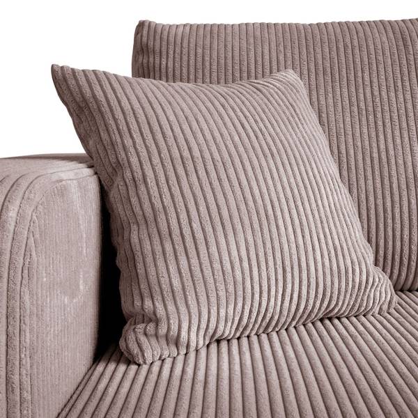 Ecksofa SOPRANO Pink - Polyester - 271 x 80 x 175 cm