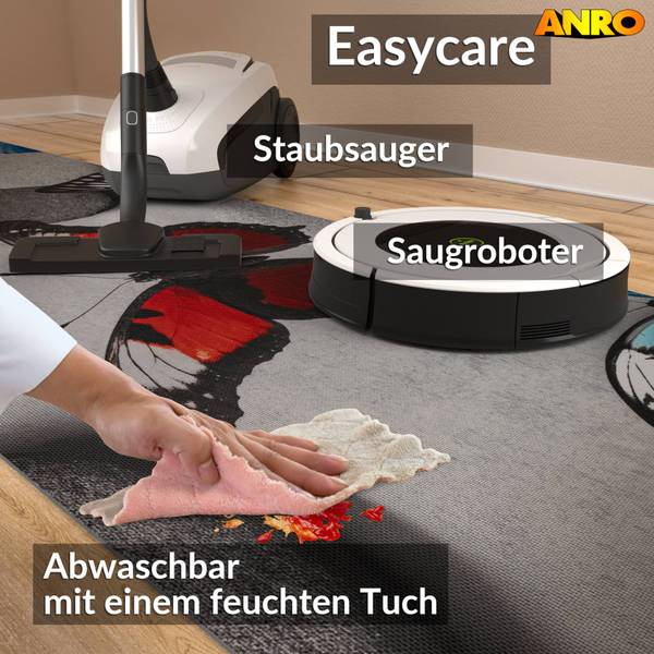 Küchenläufer Schmetterlinge Tiefe: 140 cm