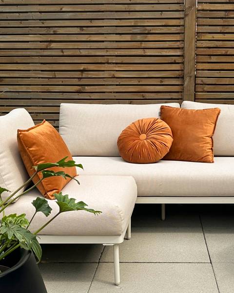 Dekokissen Kiki 3er-Set Orange